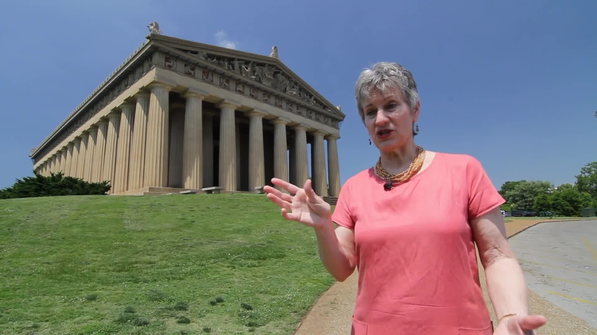 Nashville, Tennessee has a replica Parthanon