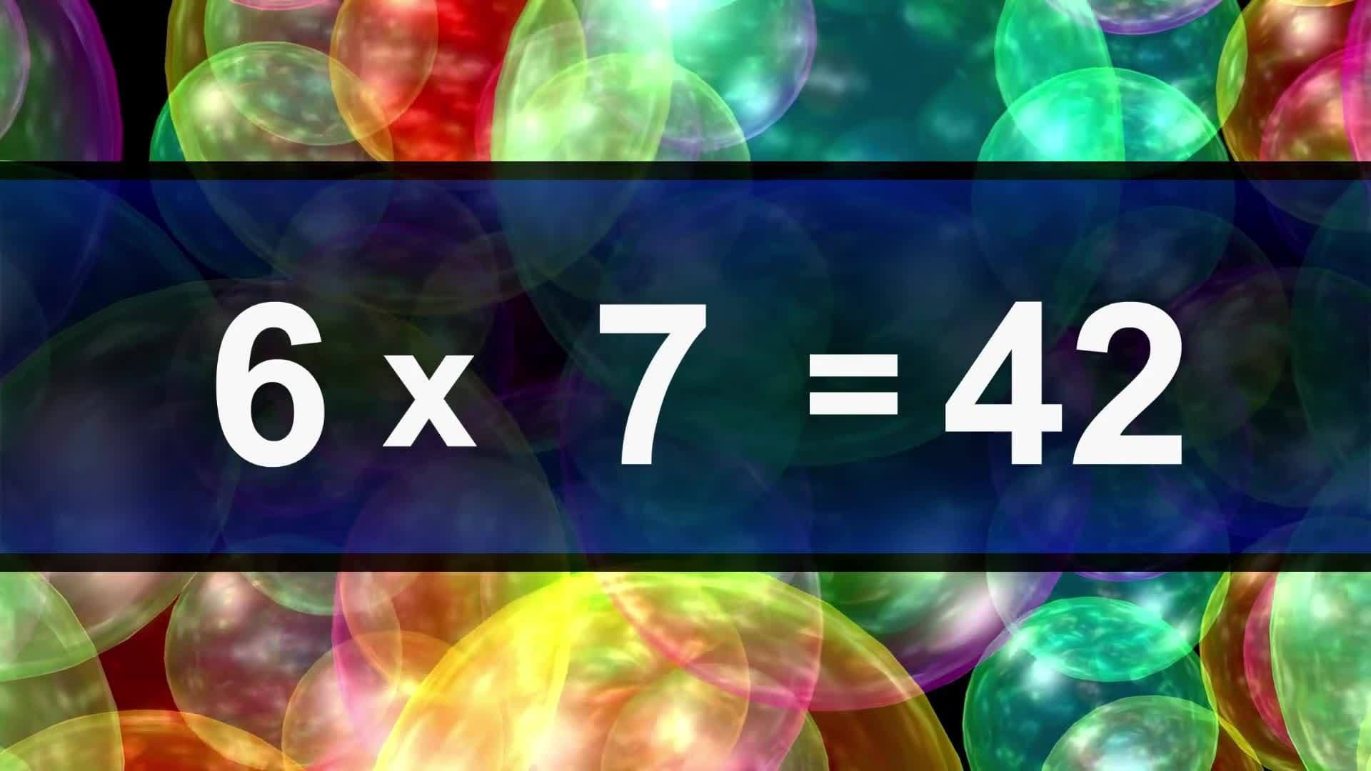 Multiplication Rap - Times 6