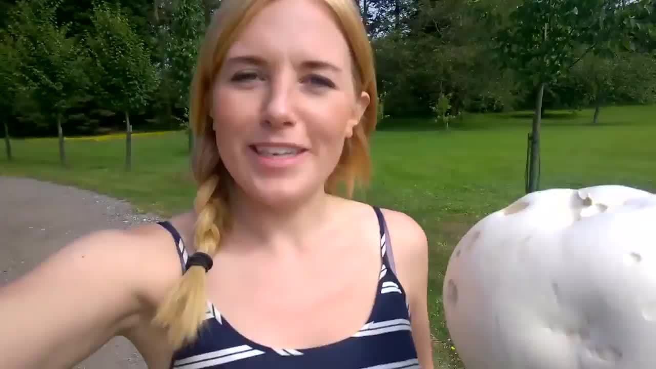Maddie and the Giant Mushroom! | Maddie Moate