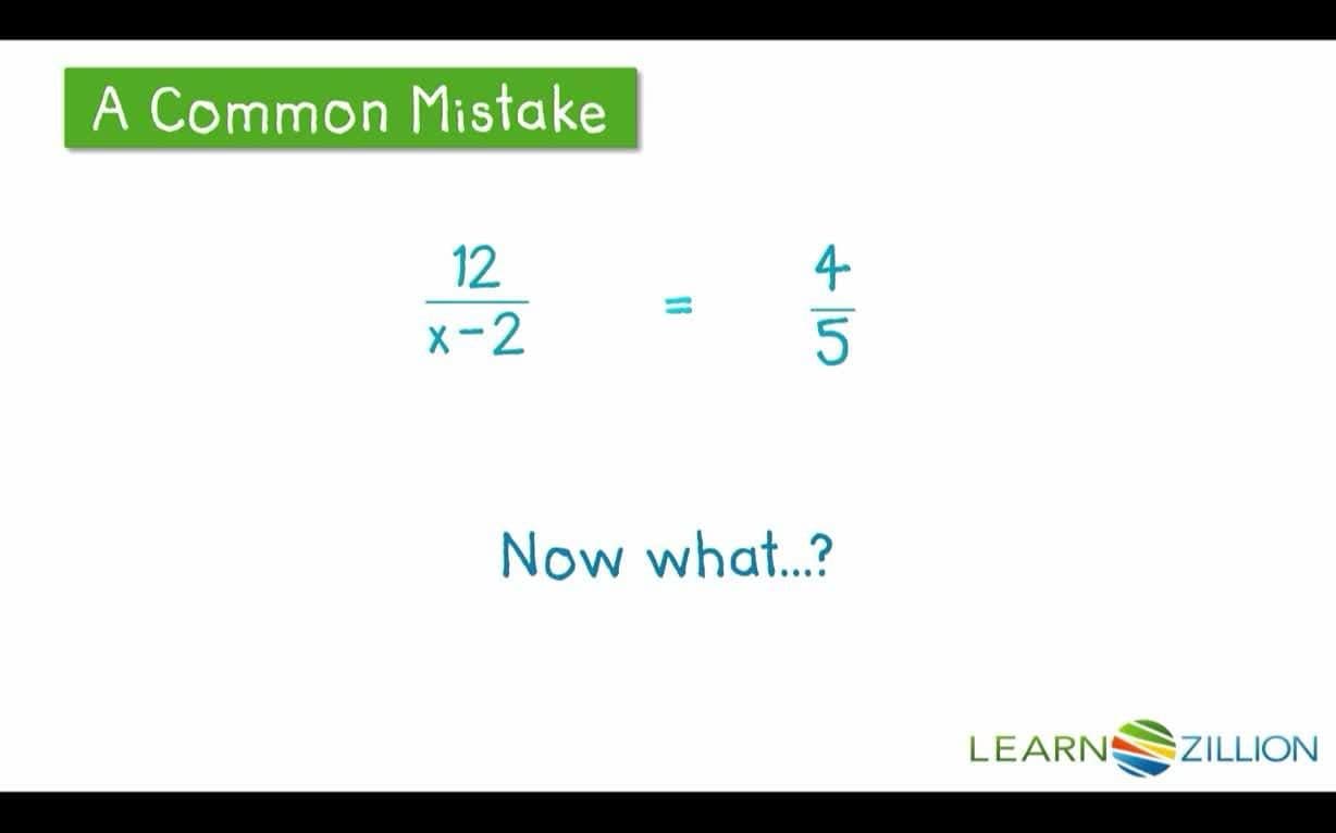 Solving Rational Equations Using Additive and Multiplicative Inverses