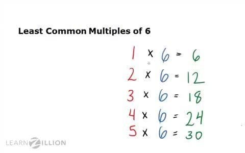 Create Common Denominators: Finding the Least Common Multiple