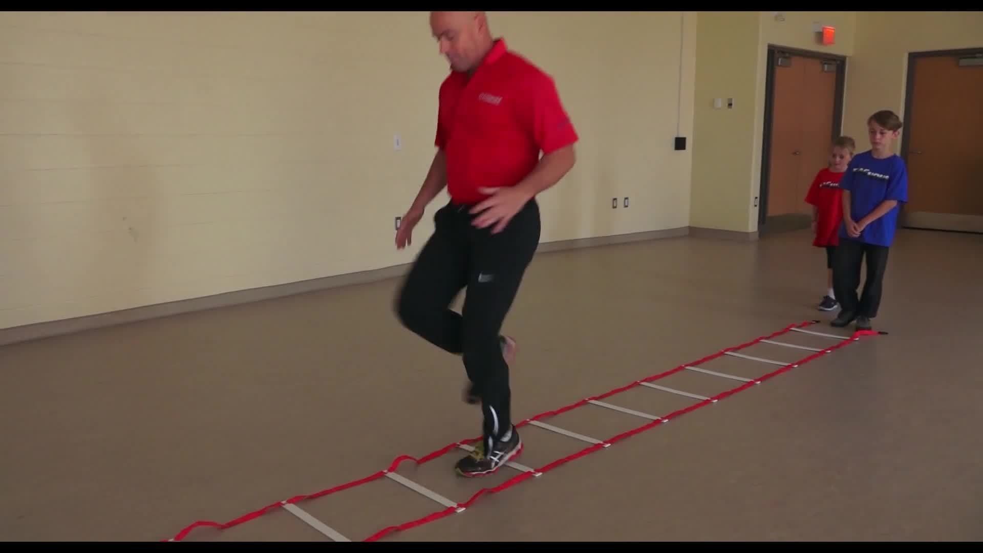 Agility Phys Ed Training With A Ladder (Ep. 42 - Agility Ladder)