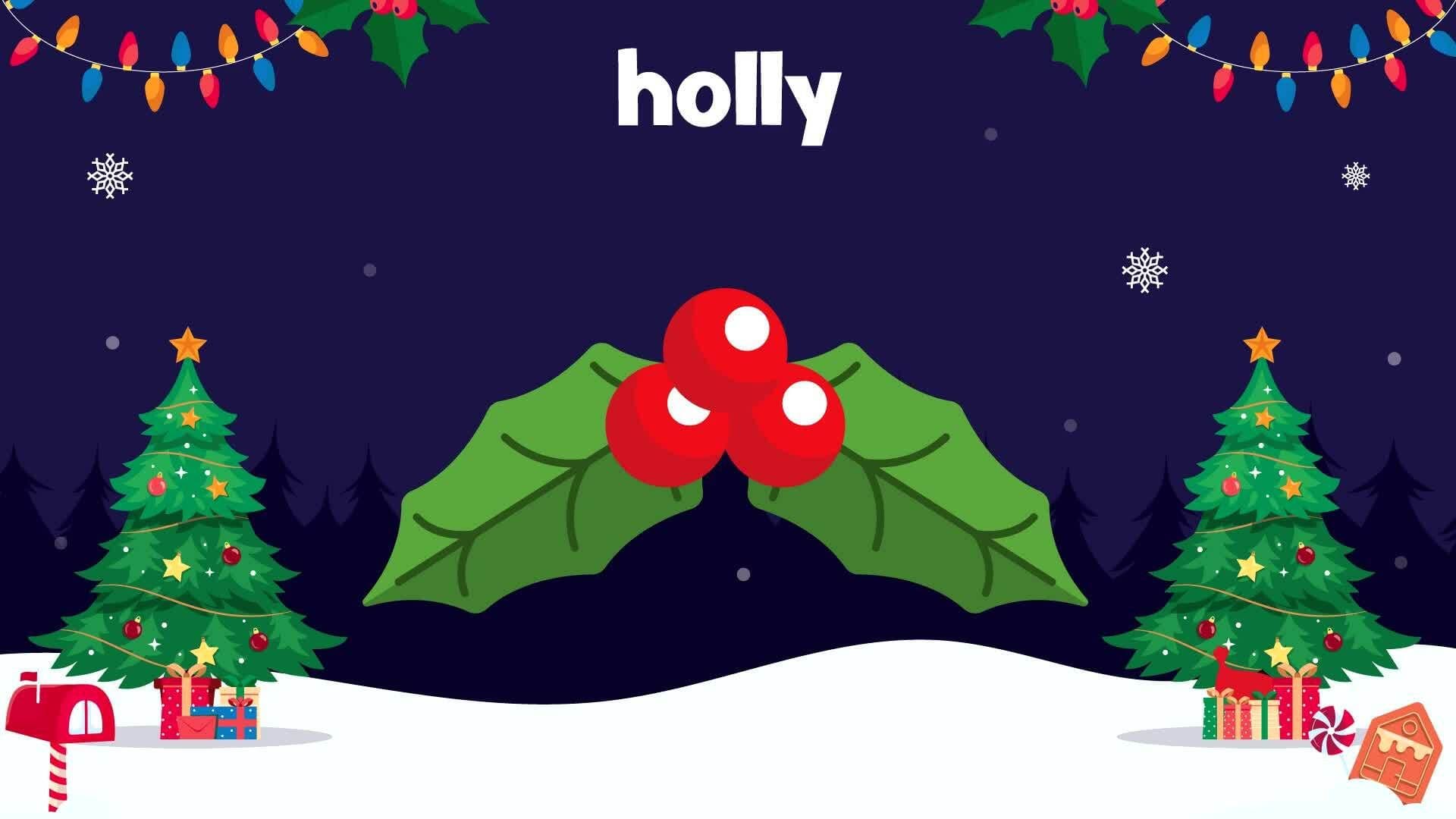 Christmas Vocabulary for Kids