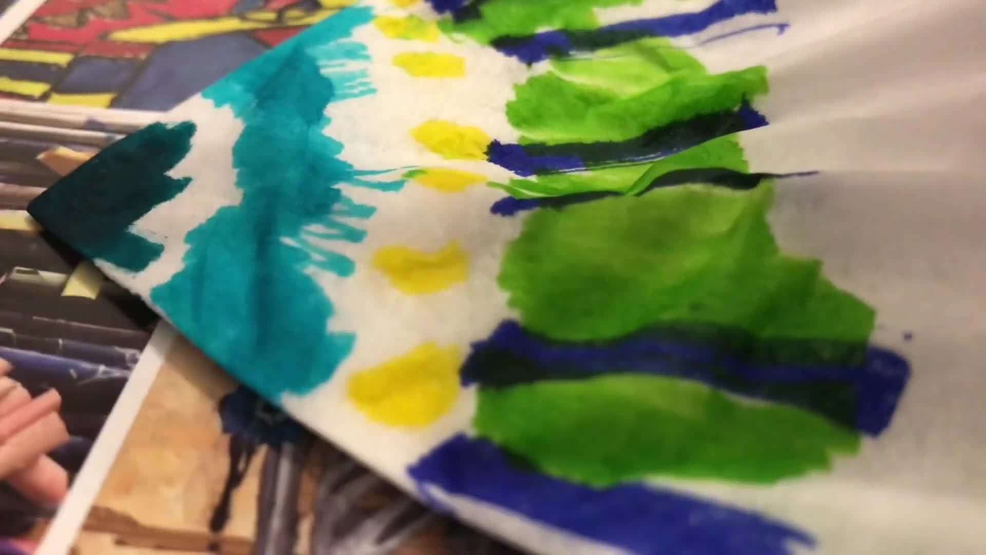 Coffee Filter Tie Dye