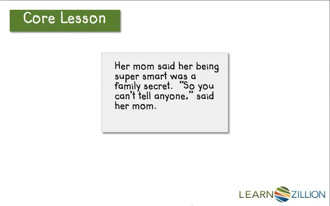 Fluently Reading Dialogue: Recognizing Who's Speaking