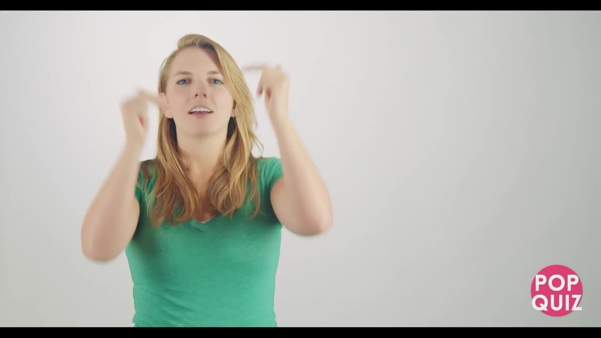 ASL - Classifiers and work pop quiz