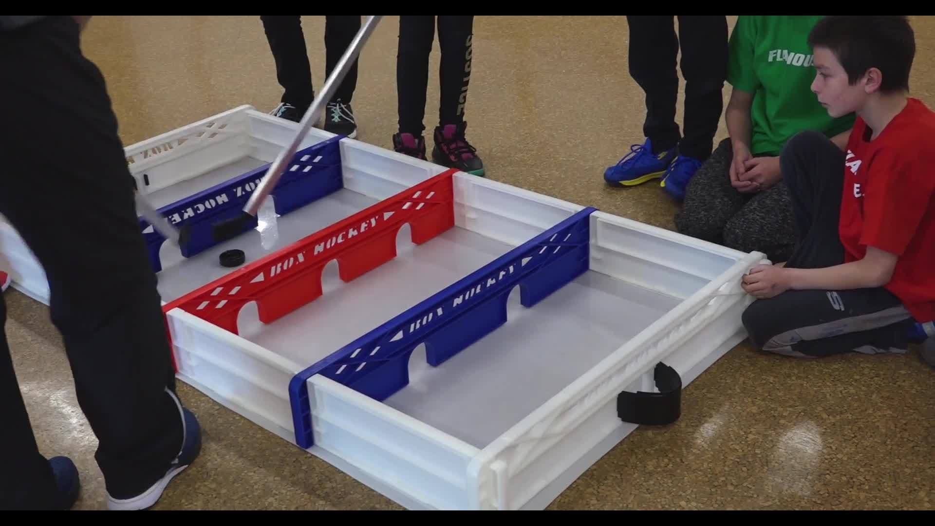 A Fun Fast Paced Activity! (Ep. 128 - Box Hockey)