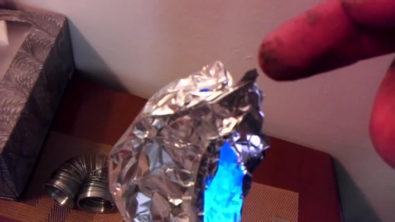 Messing with plasma lamp.