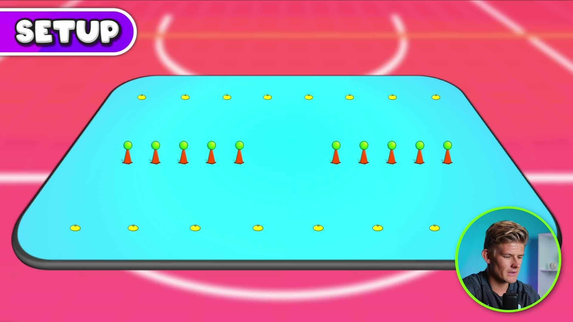 Coconut knockdown PE game - How to Play