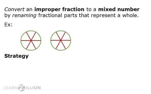 Converting Improper Fractions to Mixed Numbers