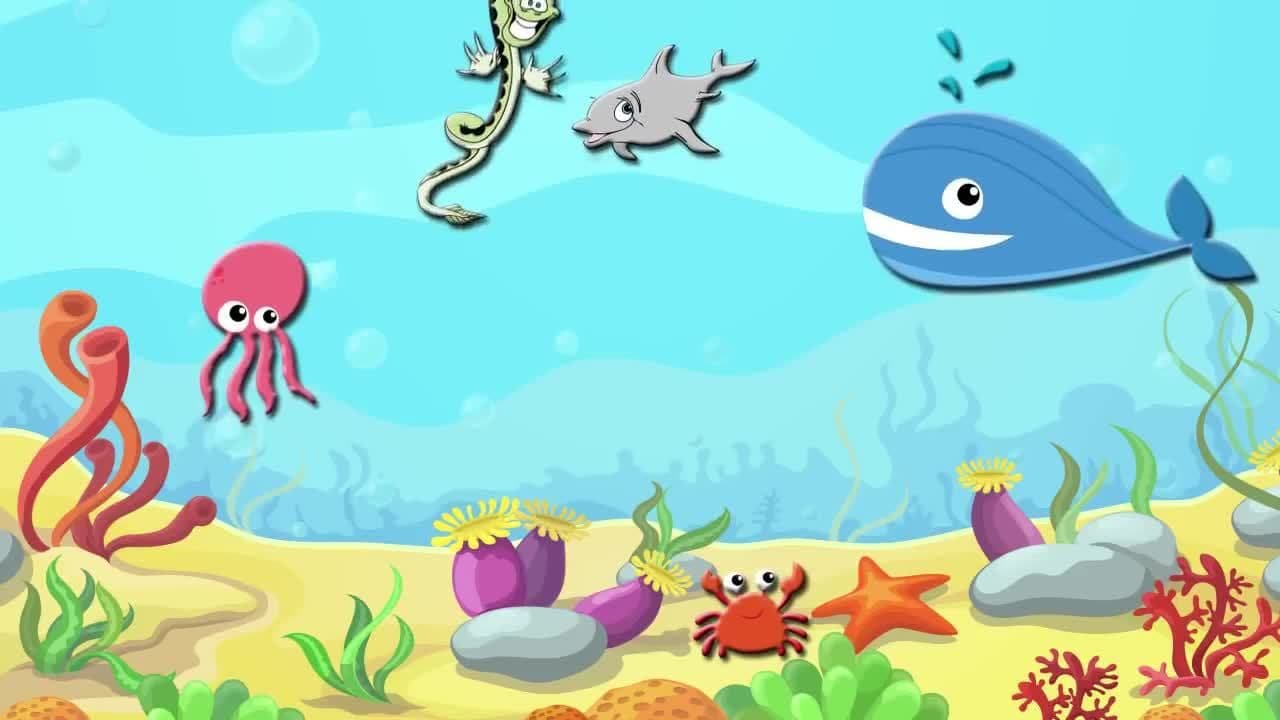 Ocean Animals!  Learning Ocean Animals for Kids