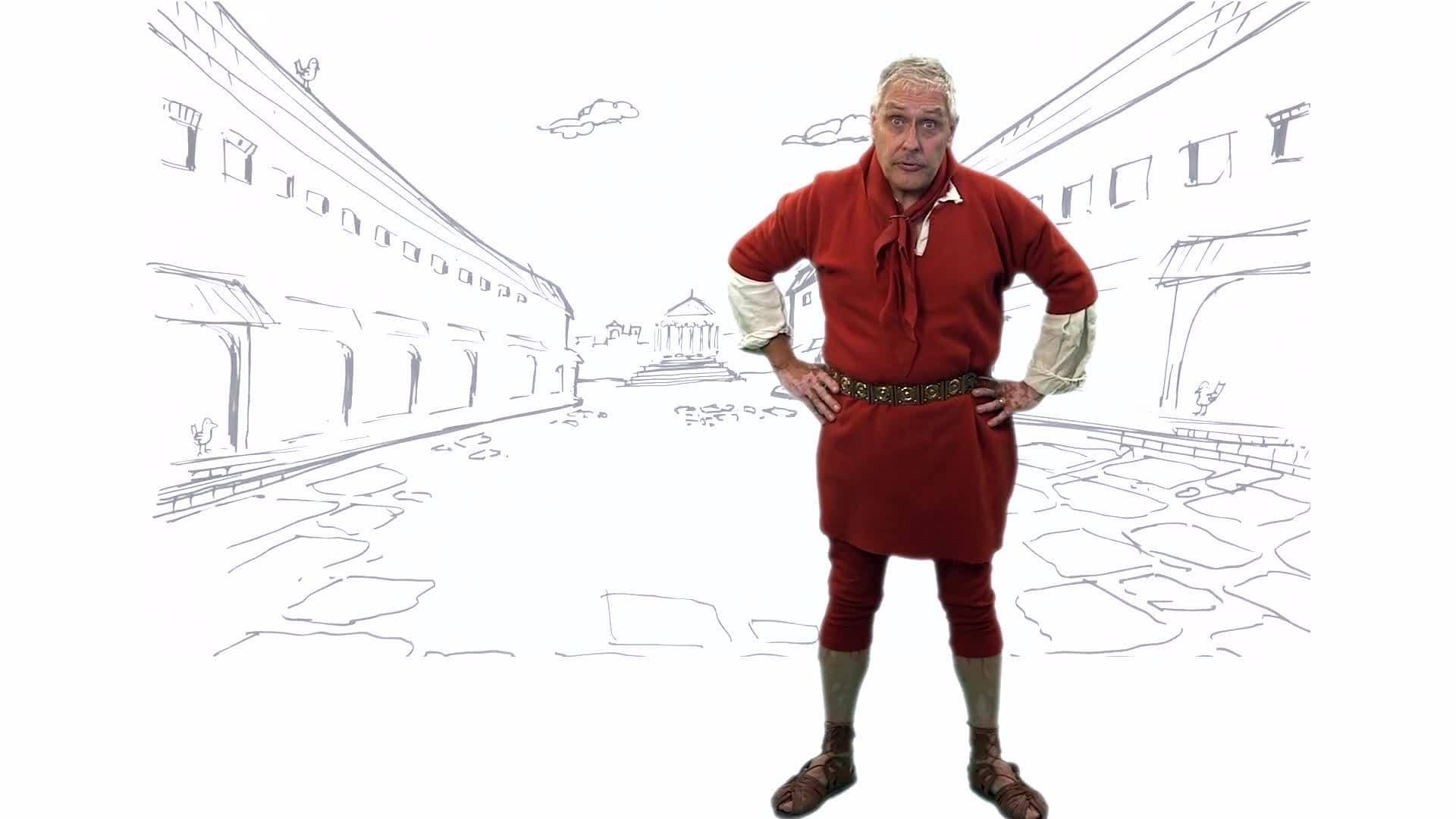Living in a Roman town