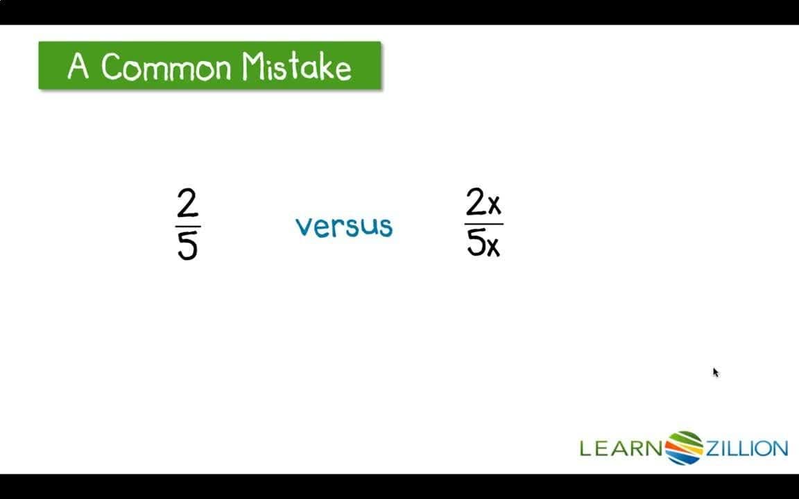 Rewriting Simple Rational Expressions: Identifying Common Factors