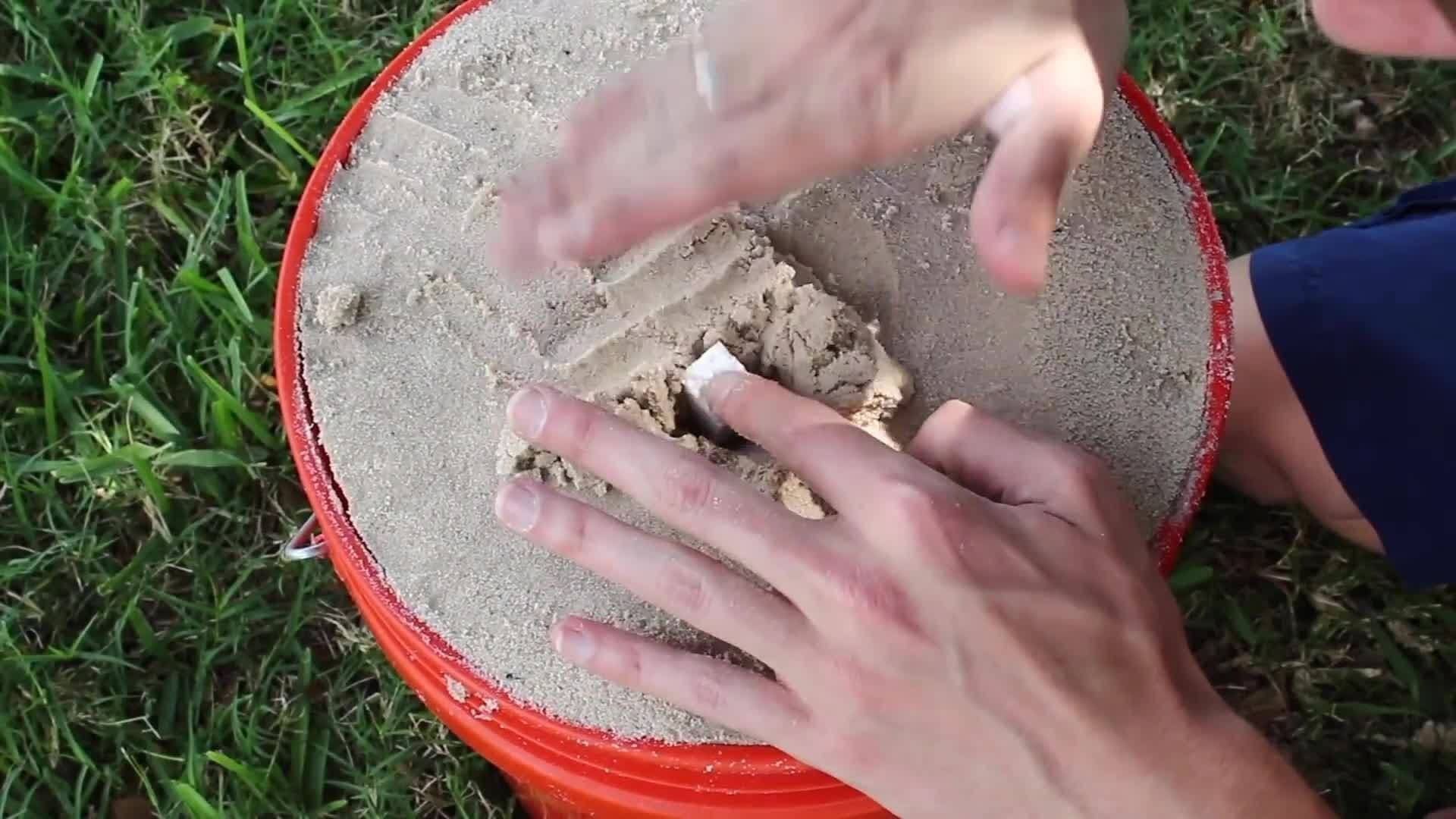Casting a Sword From Pewter