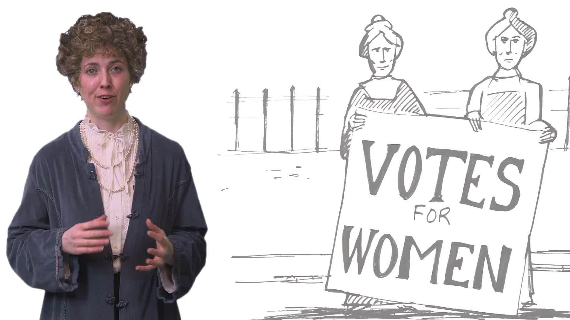 Emmeline Pankhurst and Keir Hardie