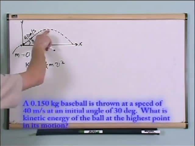 Kinetic Energy And The Work - Energy Theorem: Solving a problem