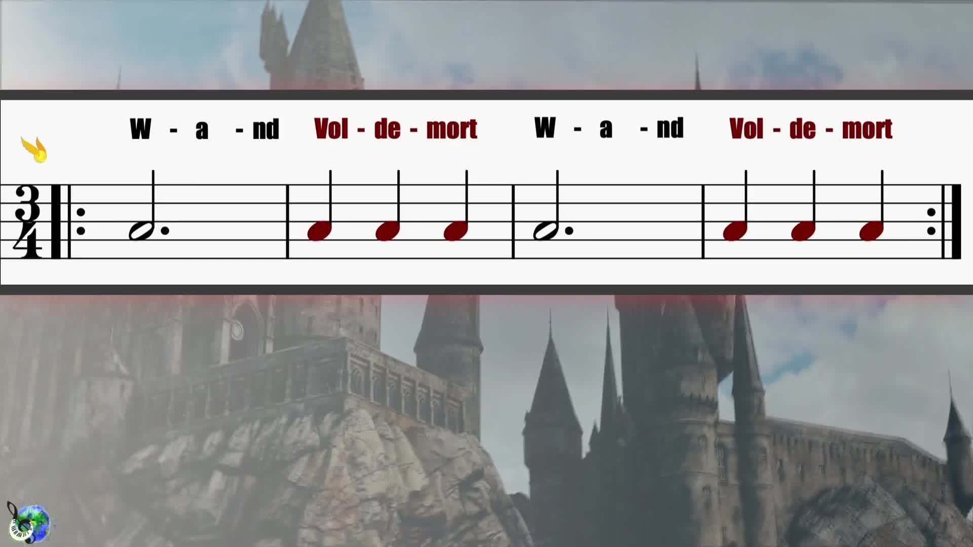 Elementary Music Game: Rhythm Play-Along [Harry Potter Theme]