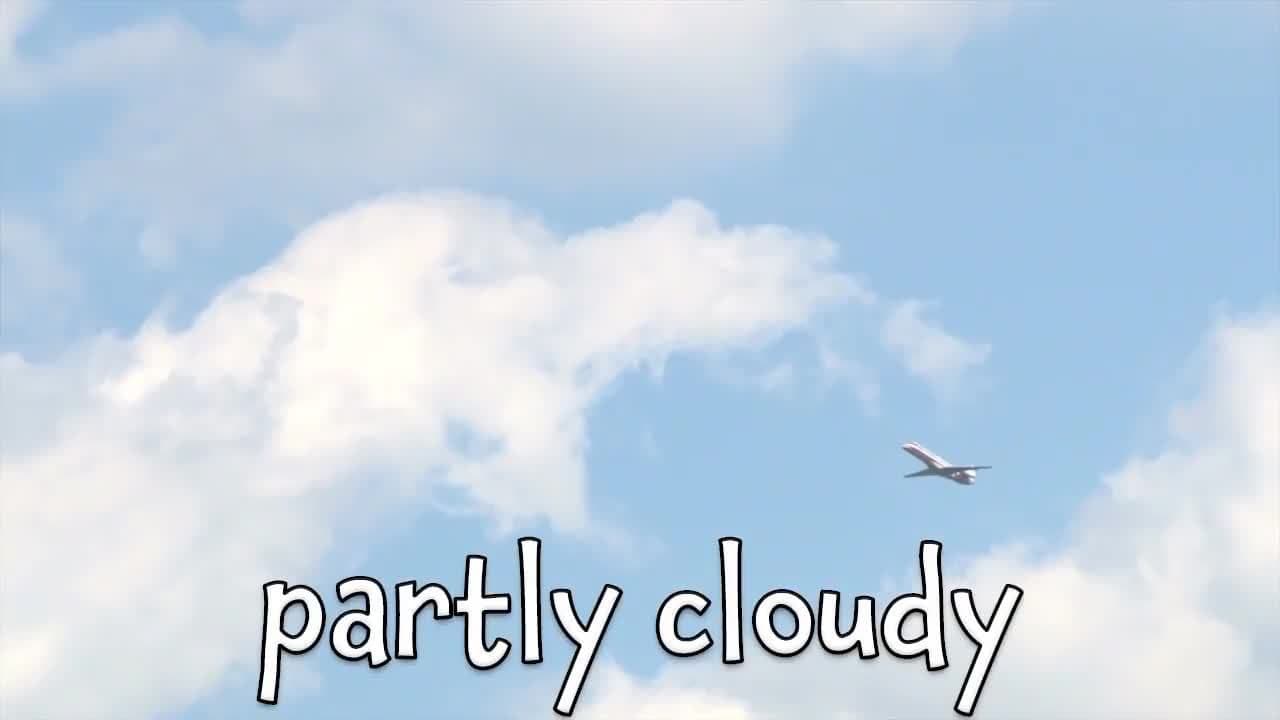 Weather!  Learning types of Weather for Children