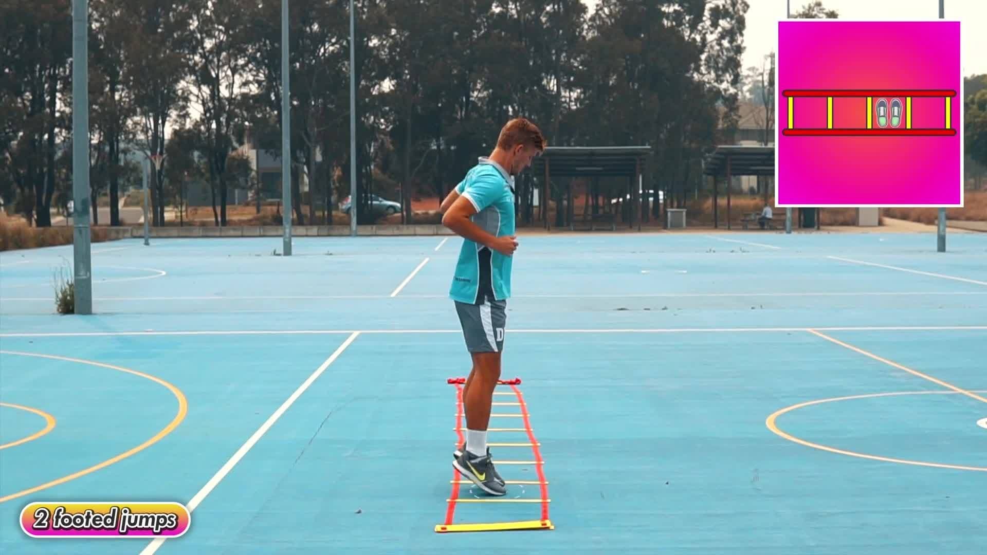 Agility ladder activities