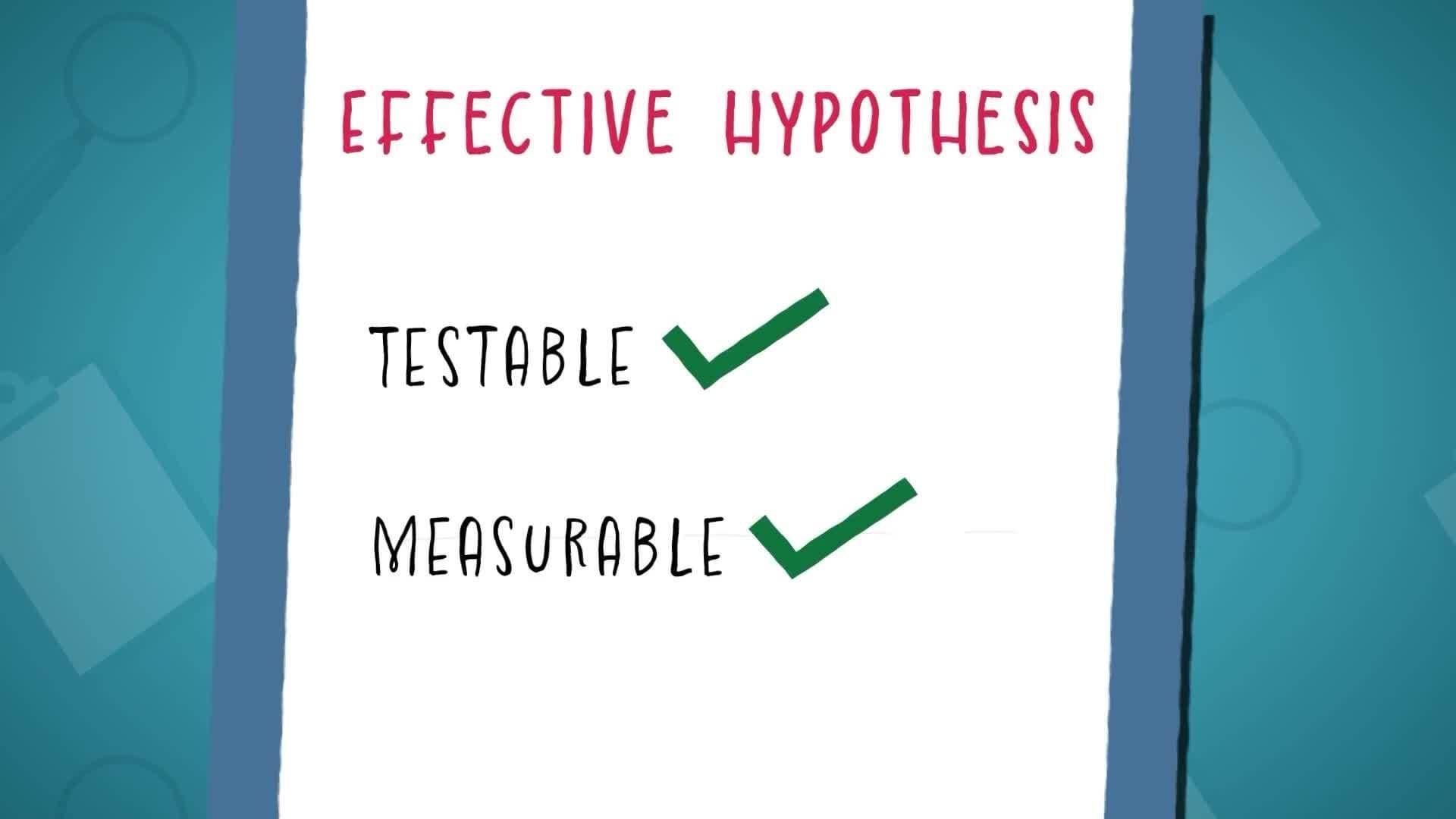I WONDER - How Do You Measure A Hypothesis?