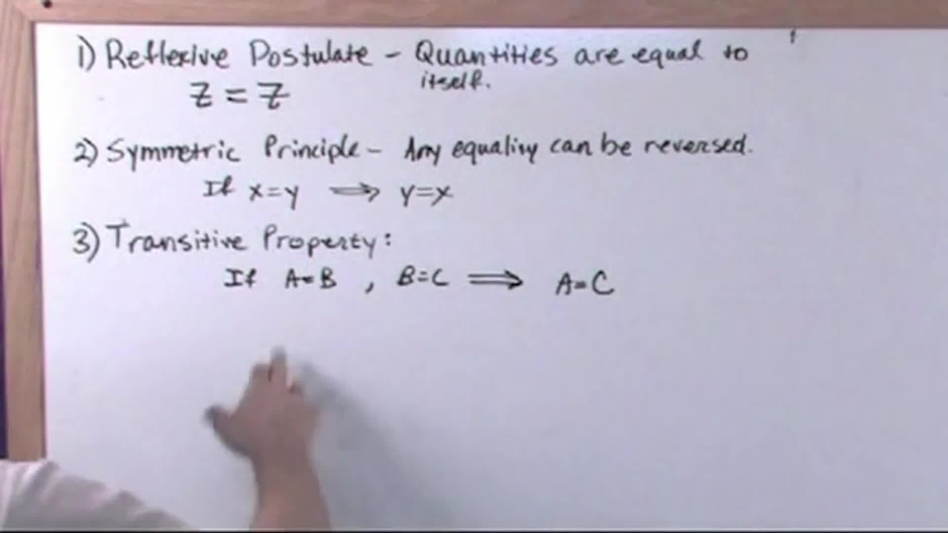 Geometric Proofs: The properties of proofs