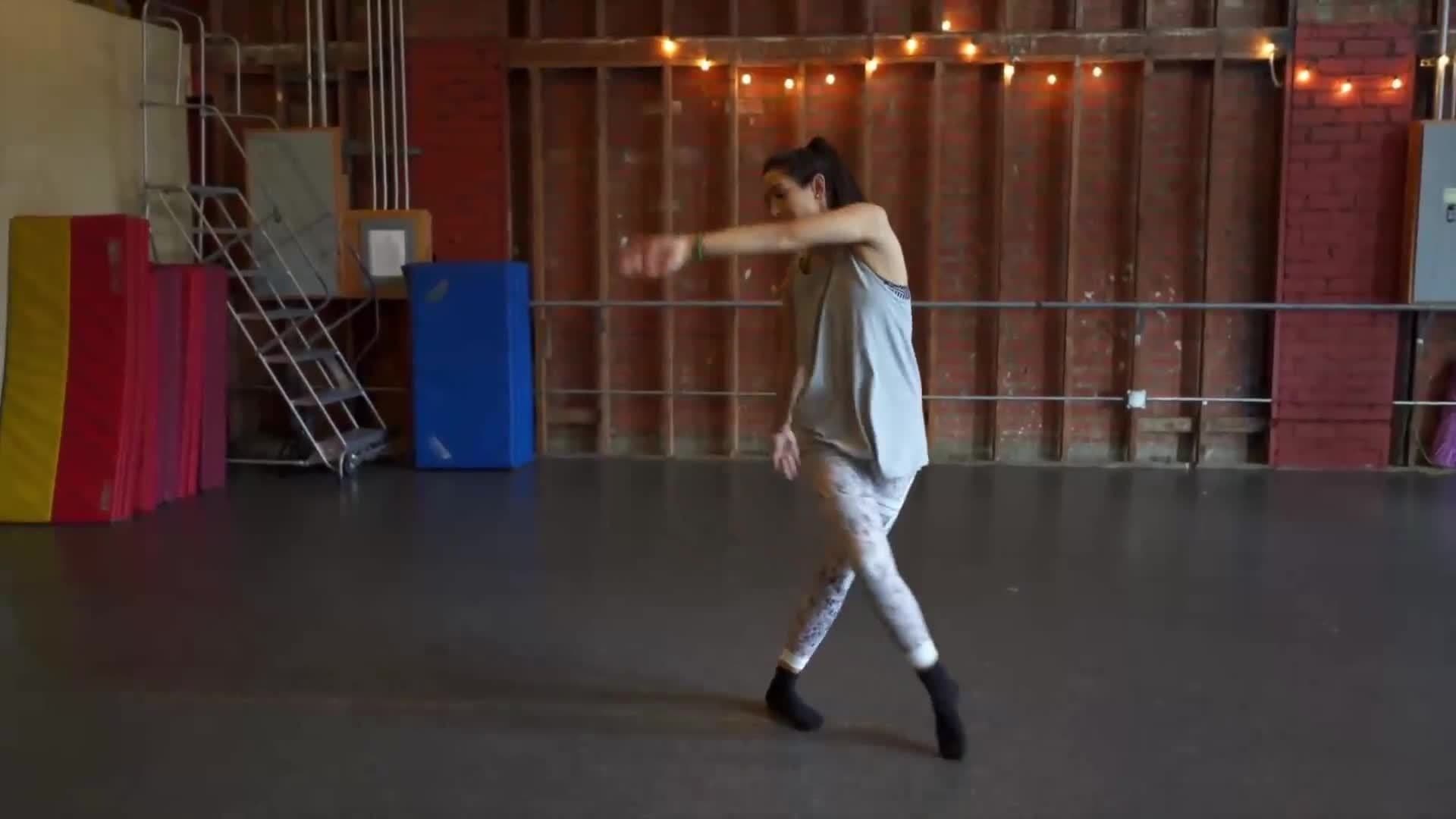 Beginning Contemporary Dance I Follow Along Class With @Miss Auti
