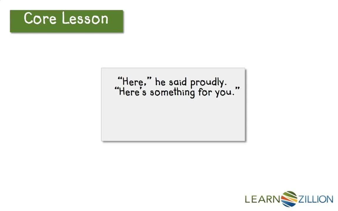 Fluently Reading Dialogue: Recognizing Clue Adverbs