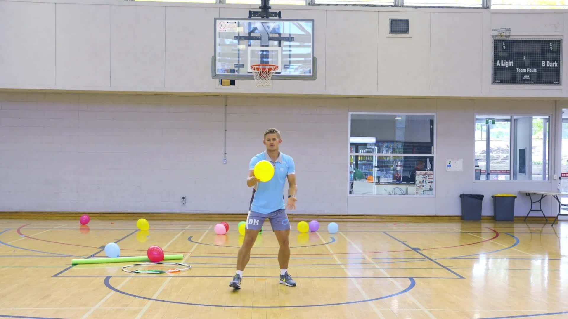 Balloon skills for PE (kindy-grade 2)