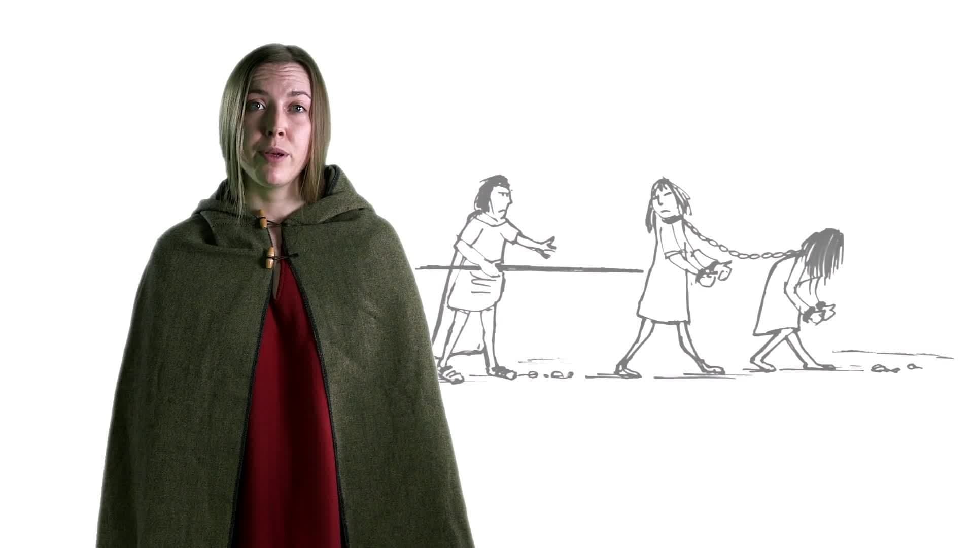 A Roman slave woman