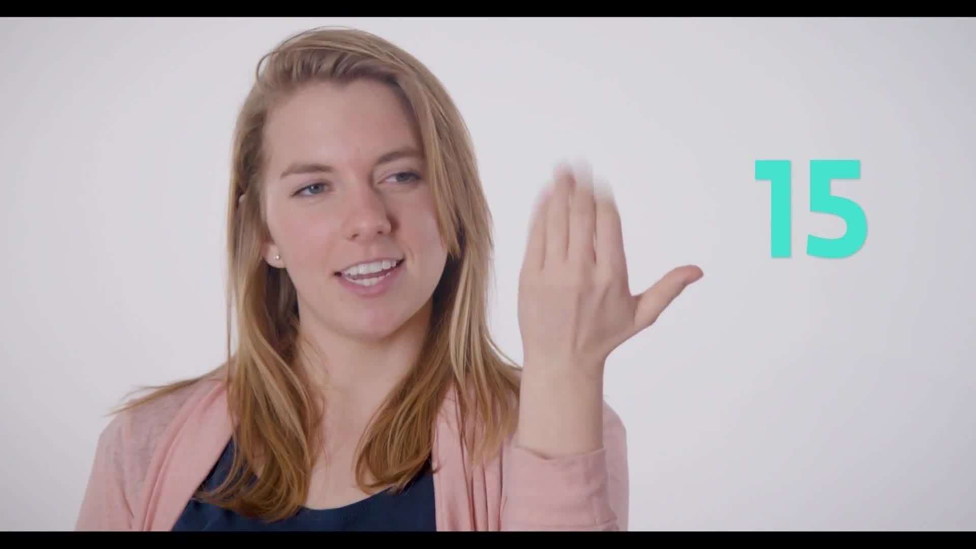 ASL - Numbers