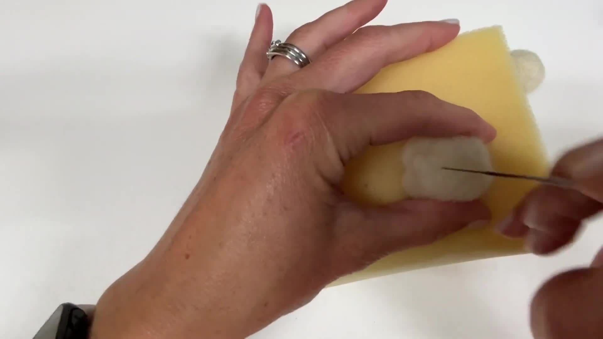 Needle Felting For Beginners  How to Create Basic Forms