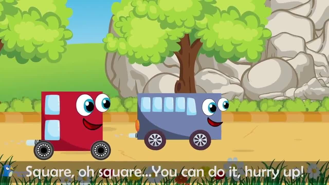 Shapes and Vehicles Song