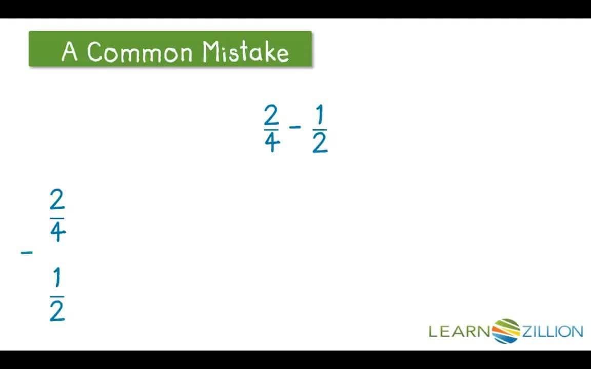 Solving Word Problems with Unlike Fractions Using Fraction Bars