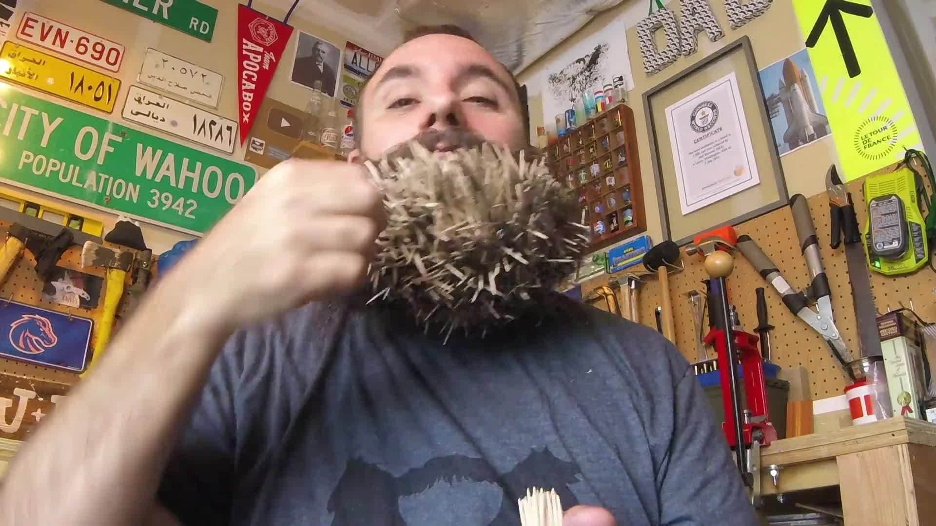 Most Toothpicks in a Beard: A Story of Patience and Brotherhood