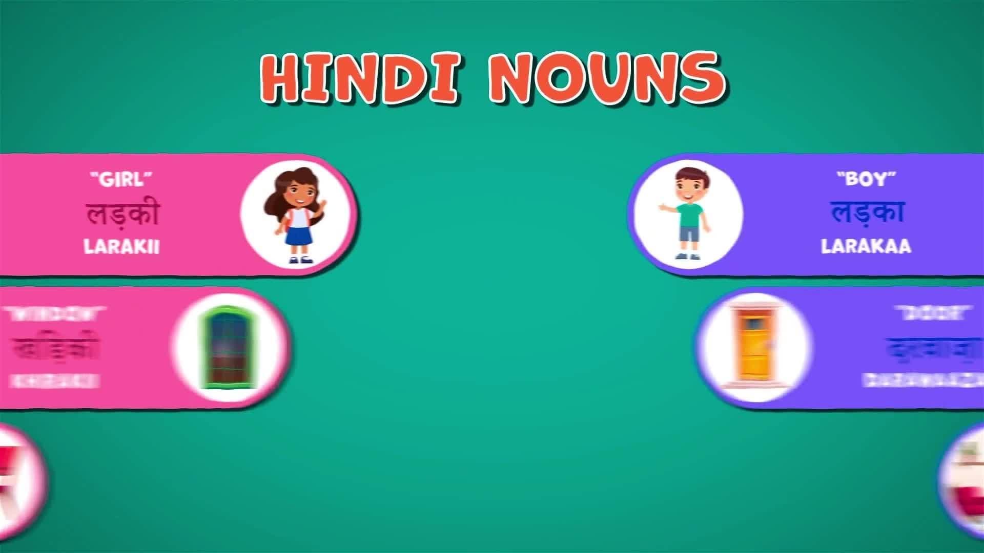 I WONDER - Do Nouns Have Genders In Hindi?