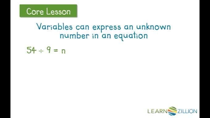 Estimating Division by Setting up Equations