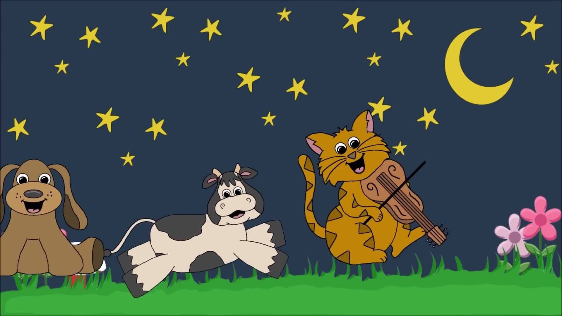 Hey Diddle Diddle - Nursery Rhyme for Kids