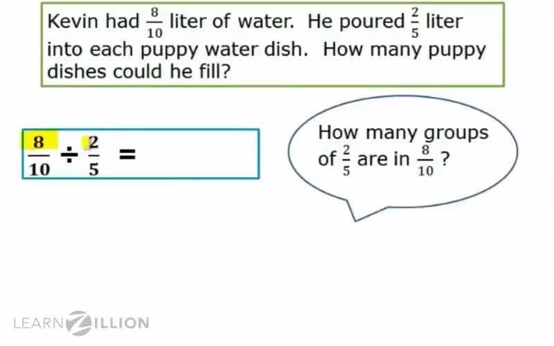 Dividing Fractions by Dividing Across Numerators and Denominators