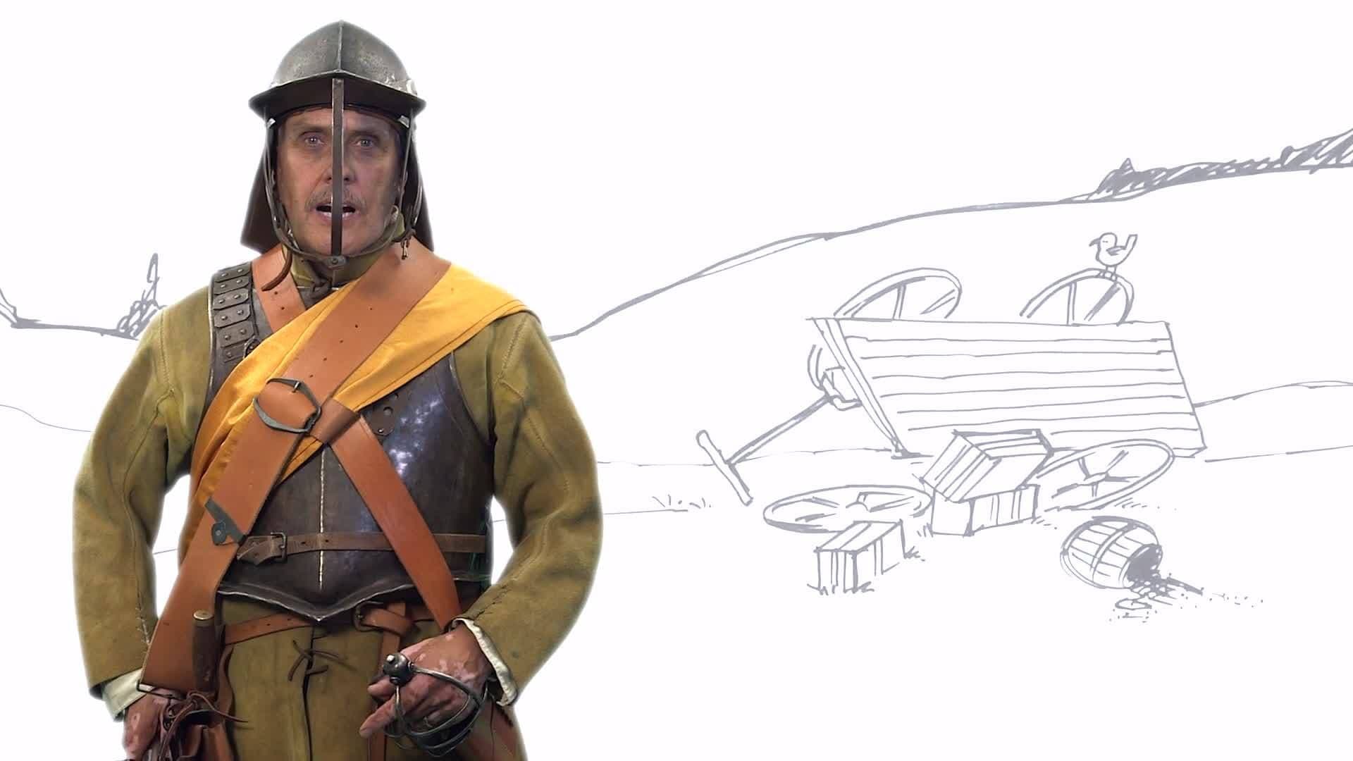 English Civil War: A cavalry trooper
