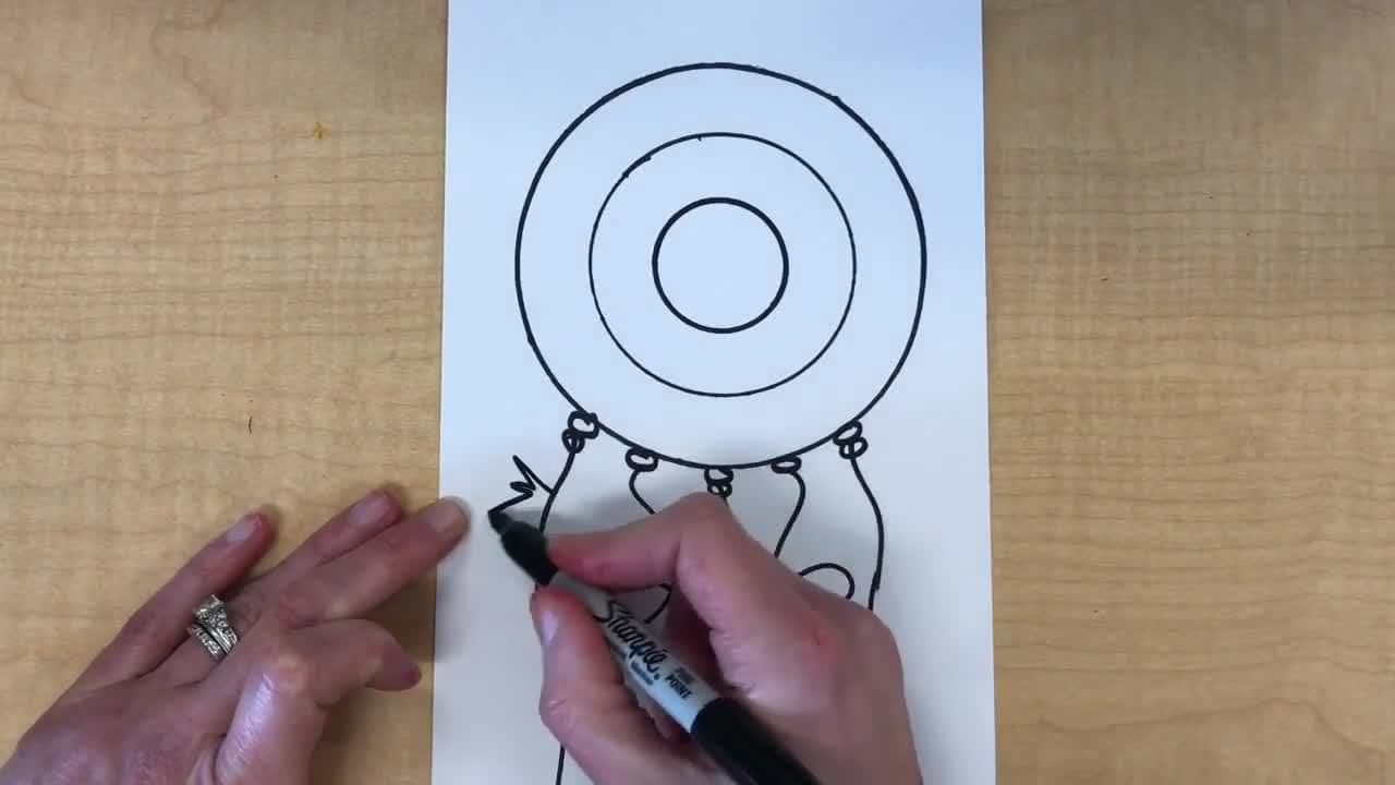 How to Sgraffito with Oil Pastels to Create Texture or Decoration