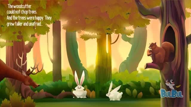 The Forest And The Woodcutter- Moral Stories For Kids In HD