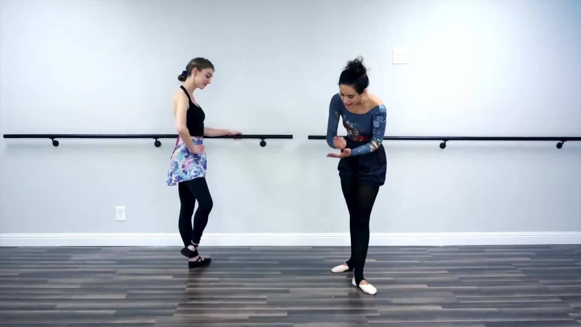 Ballet Steps I Vocabulary and Tutorial @MissAuti