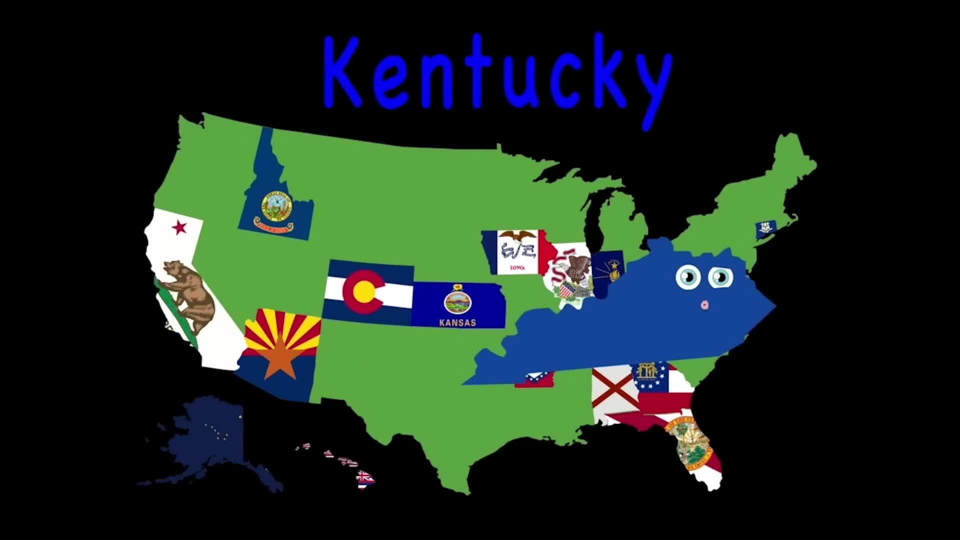 50 States Song - USA States and Capitals Song | Geography Explained by KidsLearningTube