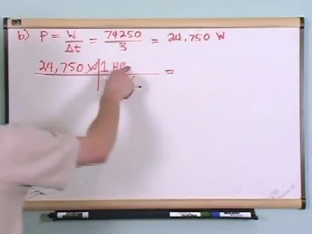Physics Power: Solving a problem, Part 2