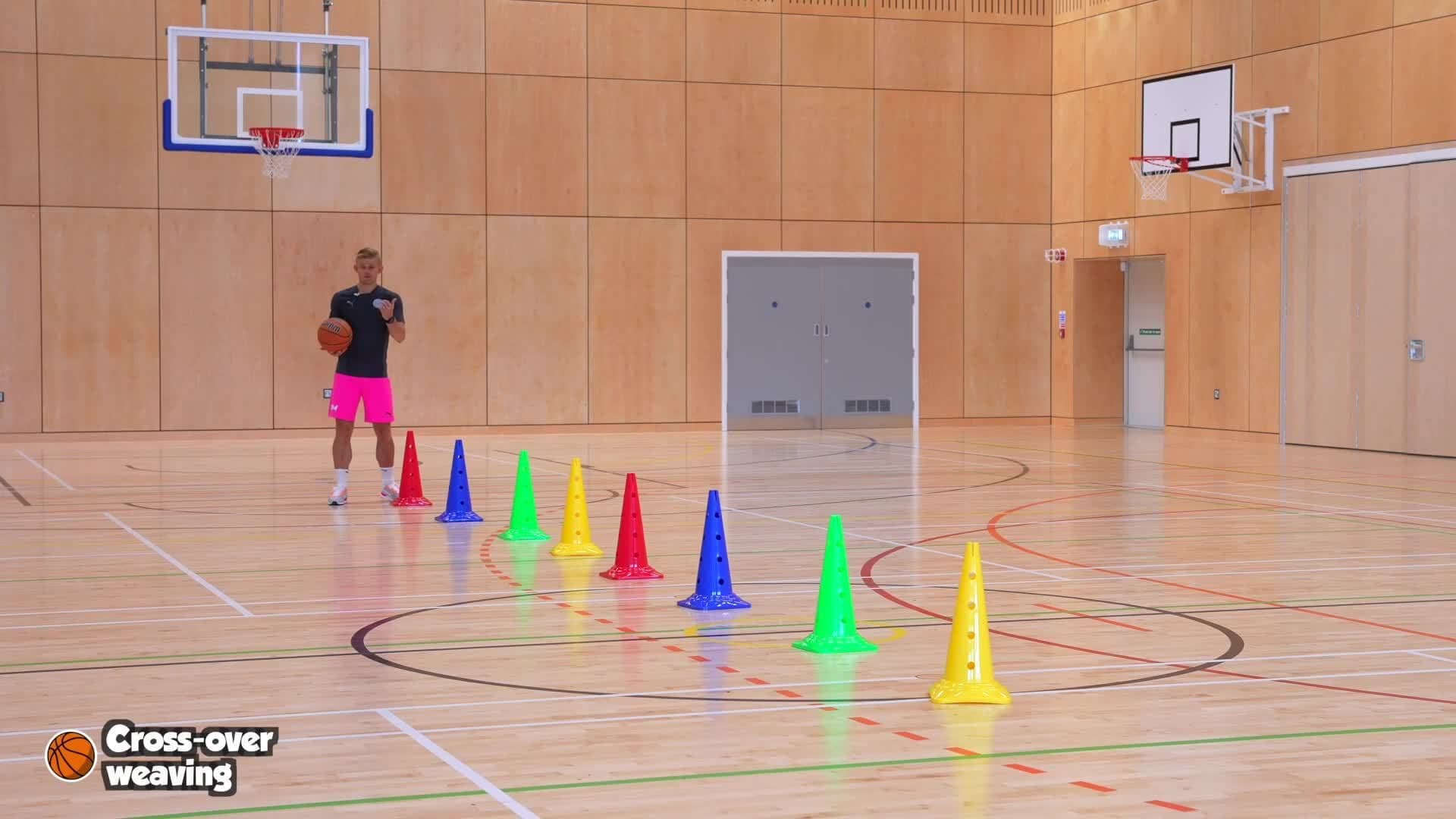 Basketball - Cross-over weaving