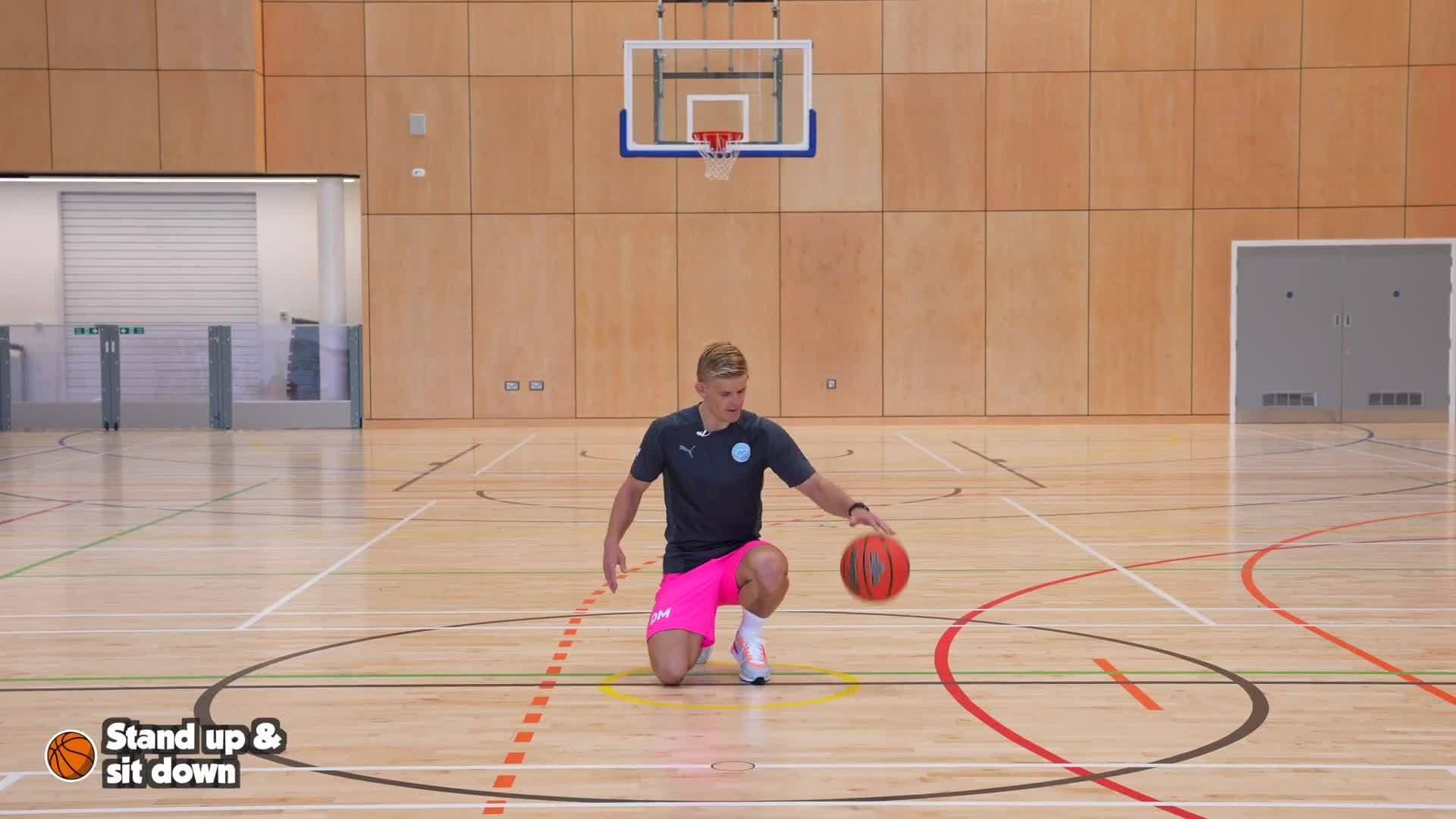 Basketball - Stand up & sit down