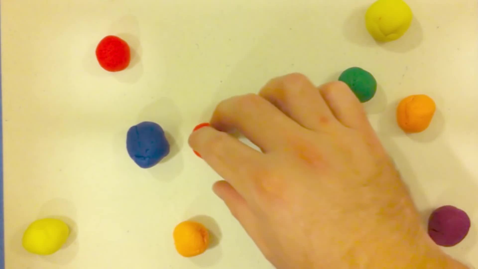 Colors for Kids and Toddlers using Play Doh!