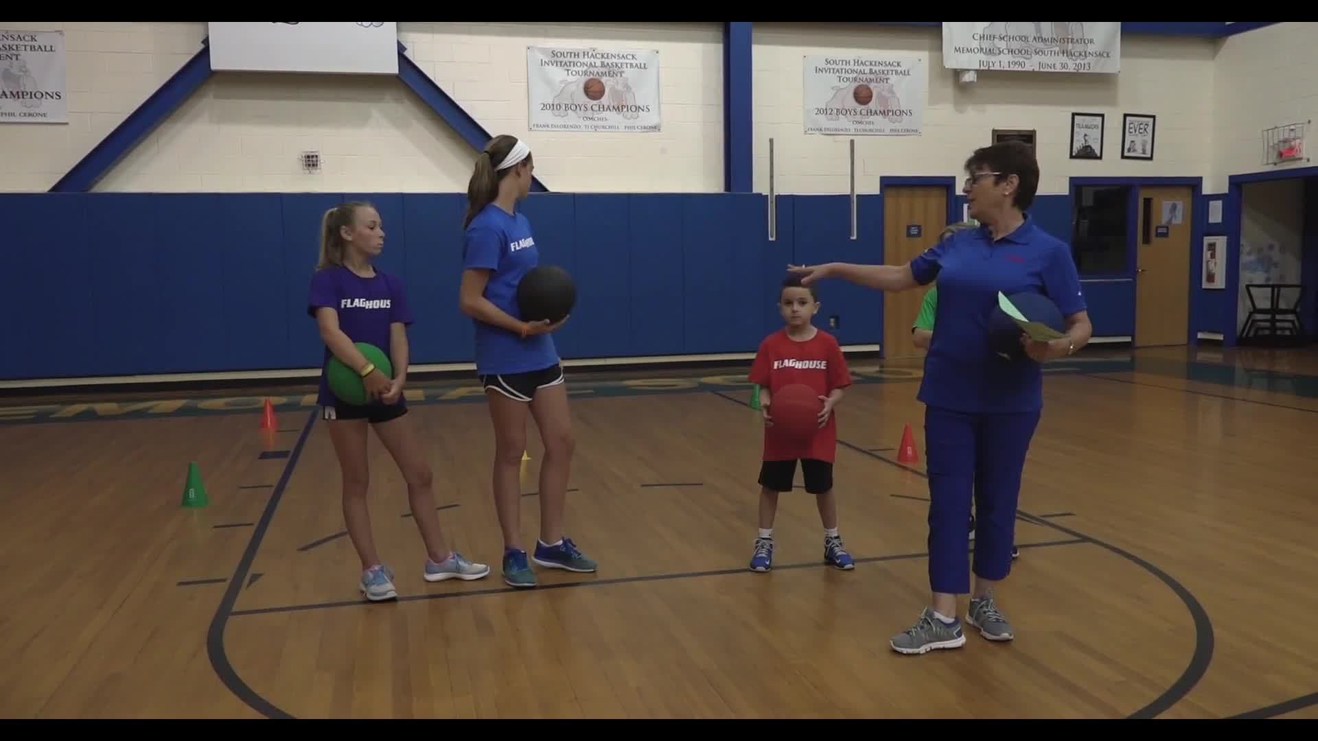 Playground PE Activities for Kids (Ep. 89 - Playground Ball)