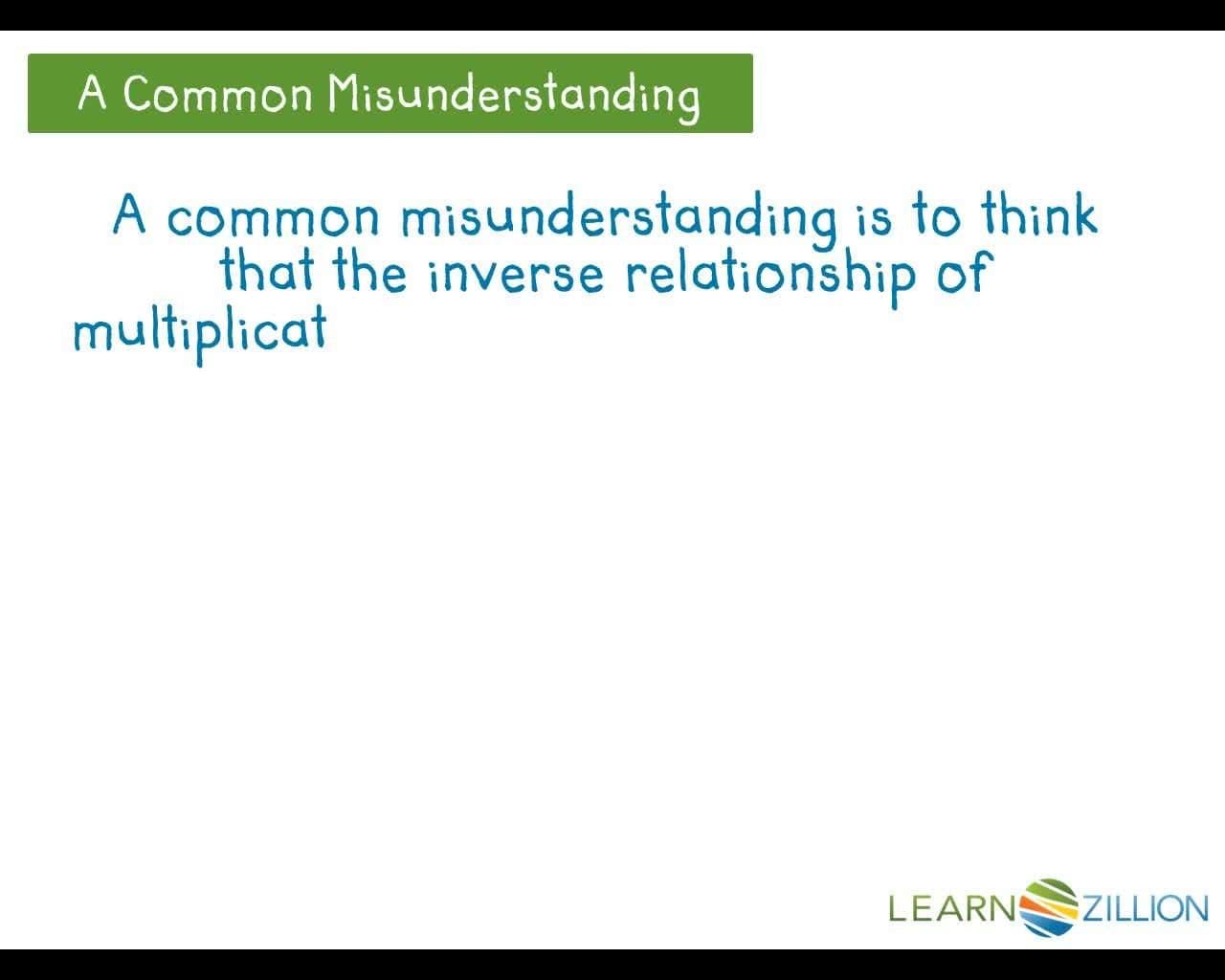 Exploring the Inverse Relationship between Multiplication and Division with Fractions