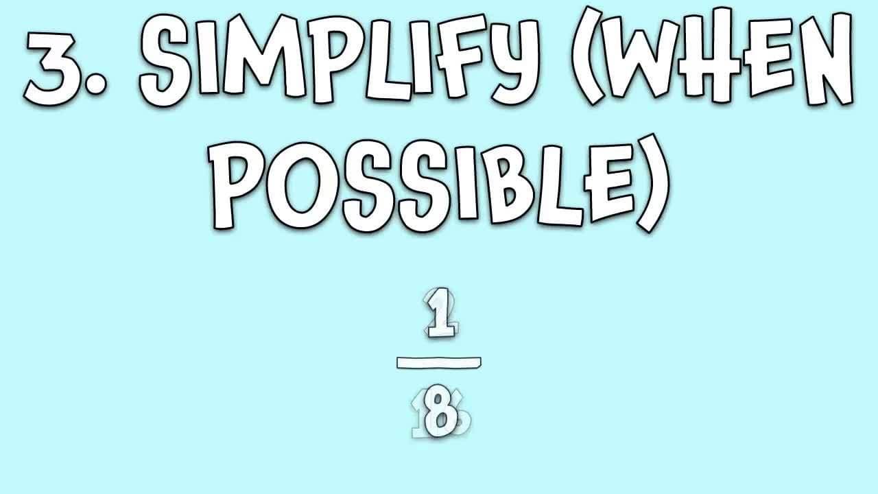 Multiplying Fractions - Learning Math for Kids